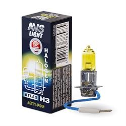 Лампа галоген 'ATLAS ANTI-FOG BOX H3' 12В 55Вт