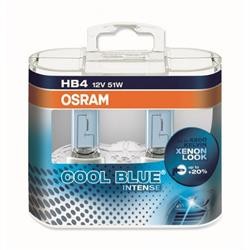 Лампа накаливания 'COOL BLUE INTENSE HB4' 12В 51Вт, 2шт
