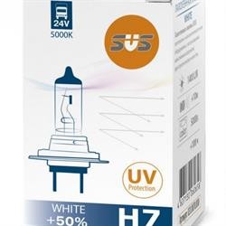 Лампа галоген 'White H7' 24В 70Вт