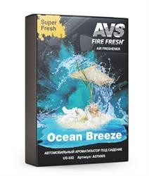 Ароматизатор avs us-004 super fresh (ocean breeze) (гелевый под сиденье)