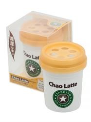 Гелевый ароматизатор воздуха "CHAO LATTE PREMIUM MUSK", премиальный мускусный аромат, 140мл