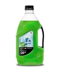 Жидкость стеклоомывающая grass «antifrost -20» green apple, 4 л.