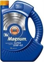 Моторное масло полусинтетическое "Magnum Super 10W-40", 4л