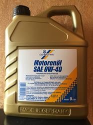 Моторное масло синтетическое "Motoroil 0W-40", 5л