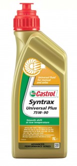 Трансмиссионное масло синтетическое "Syntrax Universal Plus 75W-90", 1л
