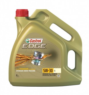 Моторное масло синтетическое "EDGE LL Titanium FST 5W-30", 4л