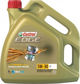 Моторное масло синтетическое "EDGE C3 5W-30", 4л