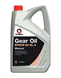 Трансмиссионное масло минеральное "Gear Oil GL4 80W-90", 5л