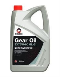 Трансмиссионное масло полусинтетическое "Gear Oil GL-5 75W-90", 5л