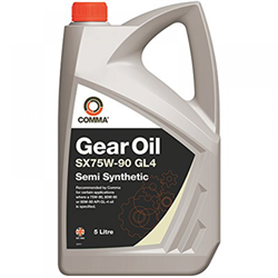 Трансмиссионное масло полусинтетическое "Gear Oil GL4 75W-90", 5л