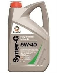 Моторное масло синтетическое "Syner-G 5W-40", 5л