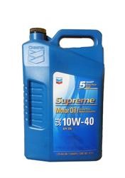 Моторное масло полусинтетическое "Supreme Motor Oil 10W-40", 4.73л