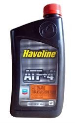 Трансмиссионное масло синтетическое "Havoline ATF+4", 0.946л