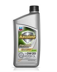Моторное масло синтетическое "Havoline ProDS Full Synthetic 0W-20", 0.946л
