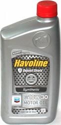Моторное масло полусинтетическое "Havoline Motor Oil 10W-30", 0.946л