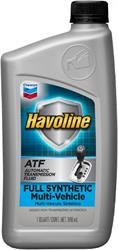 Трансмиссионное масло синтетическое "Havoline Full Synthetic Multi-Vehicle ATF", 0.946л
