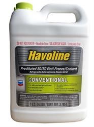 Антифриз 3.785л. 'havoline conventional prediluted 50/50 antifreeze/coolant', зеленый