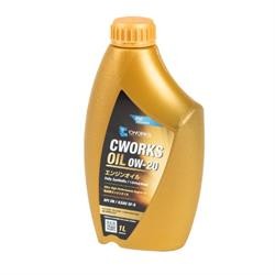 Моторное масло синтетическое "CWORKS OIL 0W-20", 1л
