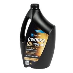 Моторное масло полусинтетическое "CWORKS OIL 10W-40", 4л
