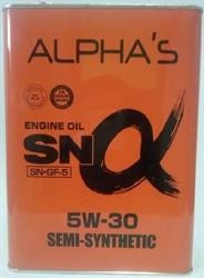 Моторное масло полусинтетическое "SN-A 5W-30", 4л