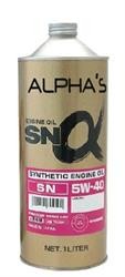 Моторное масло синтетическое "SN-A 5W-40", 1л