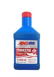 Моторное масло синтетическое "Marine Engine Oil 25W-40", 0.946л