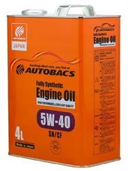 Моторное масло синтетическое "ENGINE OIL 5W-40", 4л