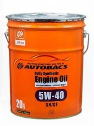 Моторное масло синтетическое "ENGINE OIL 5W-40", 20л