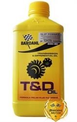 Трансмиссионное масло "T&D Oil Slip Formula 80W-90", 1л