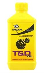 Трансмиссионное масло синтетическое "T&D Oil 85W-140", 1л