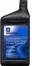 Трансмиссионное масло полусинтетическое "SYNCHROMESH MANUAL TRANSMISSION FLUID FRICTION MODIFIED", 1л