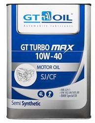 Моторное масло полусинтетическое "GT Turbo Max 10W-40", 4л
