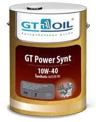Моторное масло синтетическое "GT Power Synt 10W-40", 20л