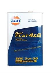 Моторное масло синтетическое "FLAT 4&6 5W-50", 4.5л