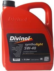Моторное масло полусинтетическое "Syntholight 5W-40", 5л