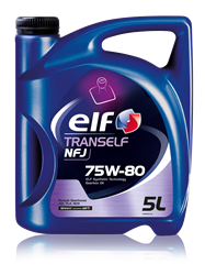 Трансмиссионное масло синтетическое "TRANSELF NFJ 75W-80", 5л