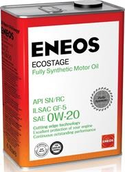 Моторное масло синтетическое "Ecostage SN 0W-20", 4л