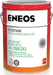Моторное масло синтетическое "Ecostage SN 0W-20", 20л