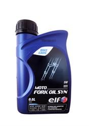 Масло для вилок и амортизаторов синтетическое "Moto Fork Oil SYN 5W", 0.5л