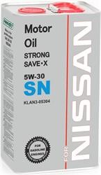 Моторное масло синтетическое "For Nissan 5W-30", 4л