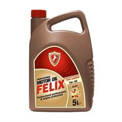 Моторное масло полусинтетическое "FELIX Semi SL/CF 5W-40", 4л
