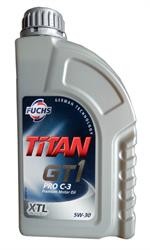 Моторное масло синтетическое "TITAN GT1 PRO C-3 5W-30", 1л