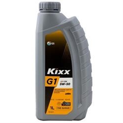 Моторное масло синтетическое "KIXX G1 5W-50", 1л
