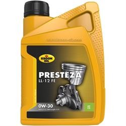 Моторное масло синтетическое "Presteza LL-12 FE 0W-30", 1л