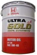 Моторное масло синтетическое "ULTRA GOLD SM 5W-40", 20л