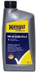 Моторное масло синтетическое "A3/B4 Pro S 5W-40", 1л