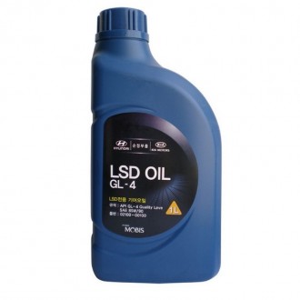 Трансмиссионное масло минеральное "LSD Oil 85W-90", 1л