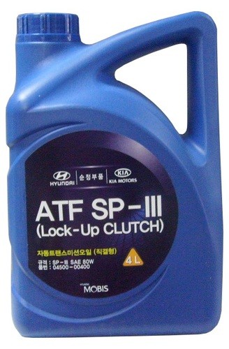 Трансмиссионное масло полусинтетическое "ATF SP-III", 4л