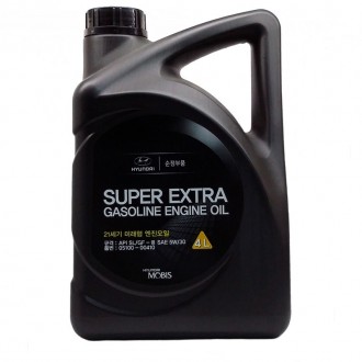 Моторное масло полусинтетическое "Super Extra Gasoline 5W-30", 4л