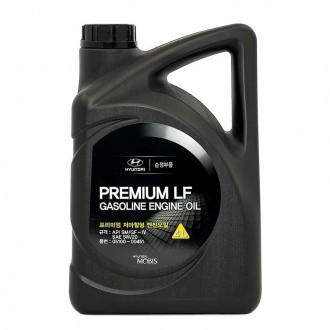 Моторное масло синтетическое "Premium LF Gasoline 5W-20", 4л